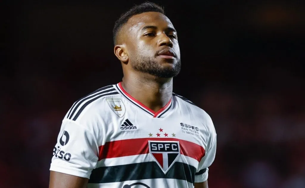 Luan em jogo pelo São Paulo. Foto: Marcello Zambrana/AGIF