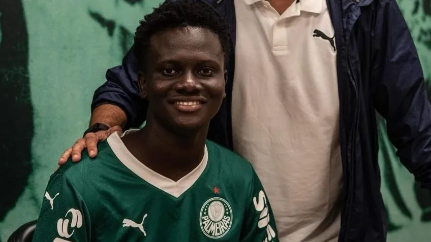 Koné Zié - Foto: Guilherme Veiga/Palmeiras.