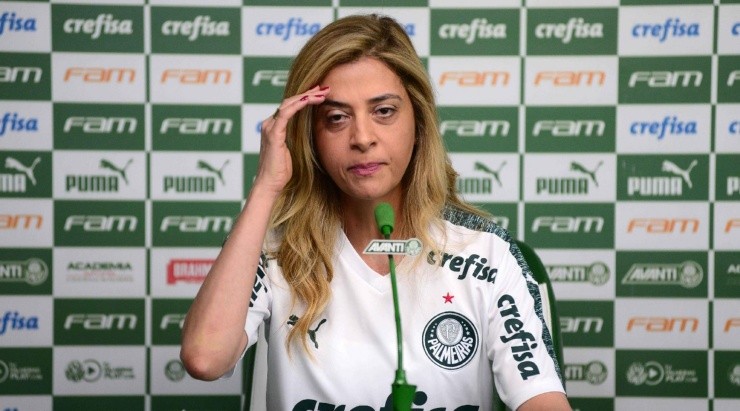 Leila Pereira não deve mais investir dinheiro no Palmeiras segundo Andrés Sanchez. Foto: César Greco/ Palmeiras