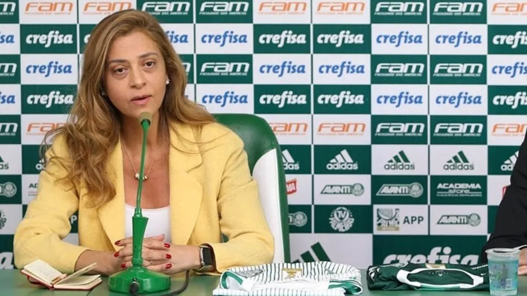 Piperno alertou Leila sobre manter um elenco por muito tempo no mesmo time pode não funcionar. Foto: César Greco/ Palmeiras