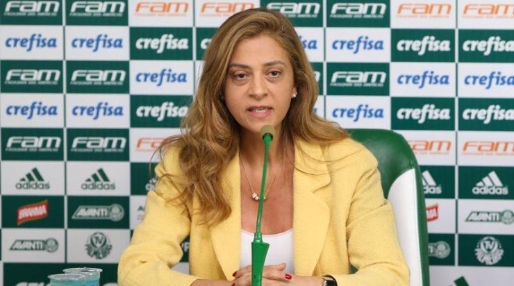 Leila Pereira deve manter Anderson Barros no Palmeiras em 2022. Foto: César Greco/ Palmeiras