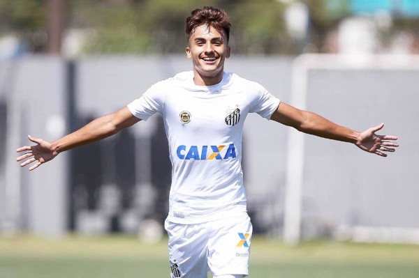 Foto: Pedro Ernesto Guerra Azevedo/Santos FC – Lucas Lourenço retornou do Confiança por problemas de depressão
