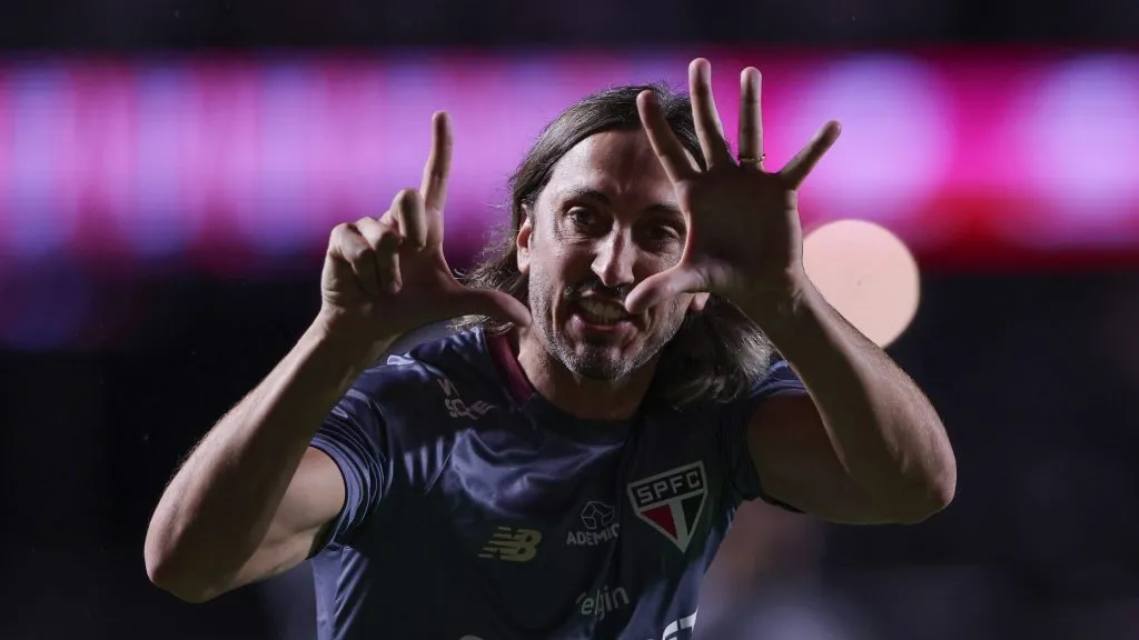Luis Zubeldia técnico do Sao Paulo durante partida contra o Corinthians, Foto: Ettore Chiereguini/AGIF