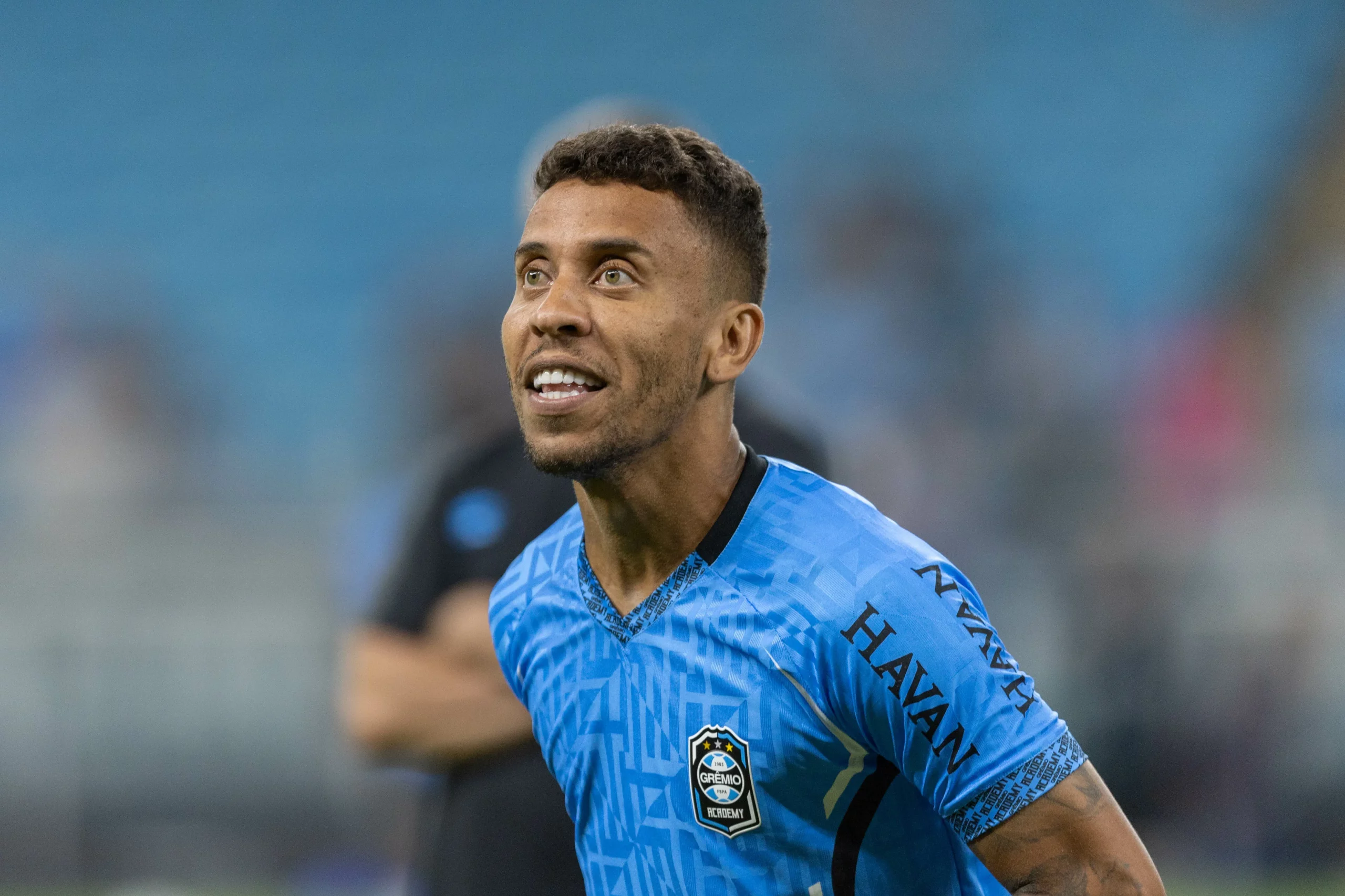 Marcos Rocha é um dos preteridos por Pavón na LD do Grêmio atualmente – Foto: Liamara Polli/AGIF