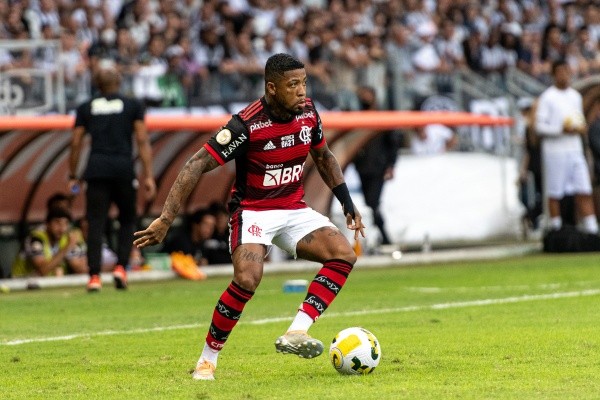 Marinho: pouco mostrou com a camisa do Flamengo – Foto: Alessandra Torres/AGIF