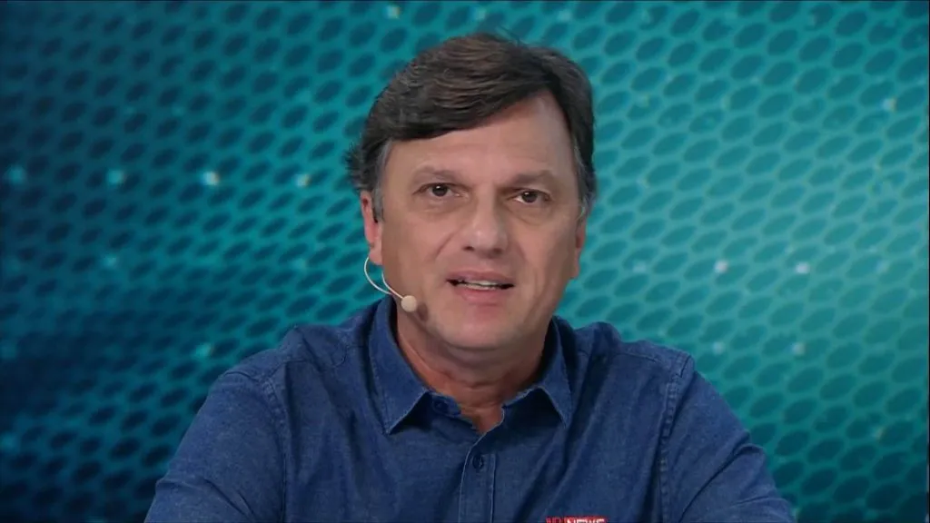 Mauro fez críticas ao Timão – Foto: Reprodução/Jovem Pan.