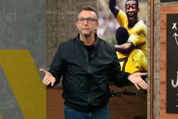 Neto exalta jogador do Palmeiras: “Vai ser 1 milhão de vezes melhor que o Casemiro”. (Foto: Reprodução TV)
