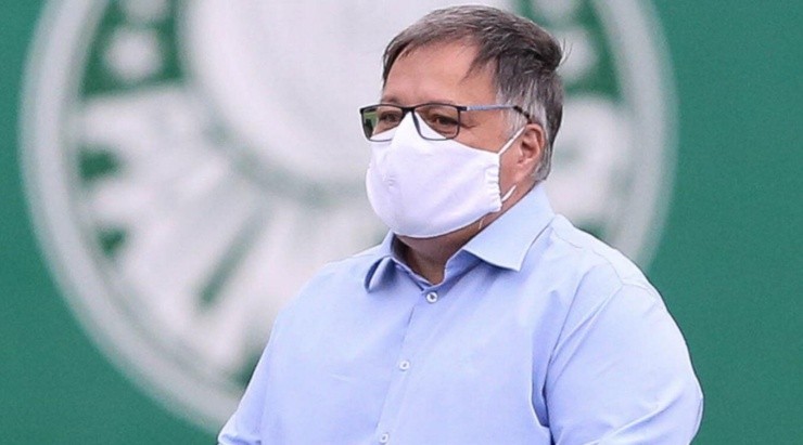 Anderson Barros não se empolgou com a probabilidade de contratar Ekeson . Foto: César Greco/ Palmeiras