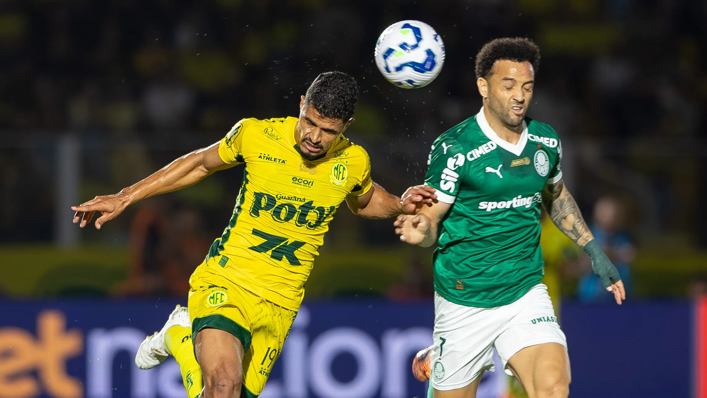 Mirassol x Palmeiras pelo Brasileirão 2025. Foto: Joisel Amaral/AGIF