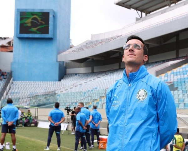 Foto:Fabio Menotti/Agência Palmeiras – Paulo Victor foi procurado pelo Goiás