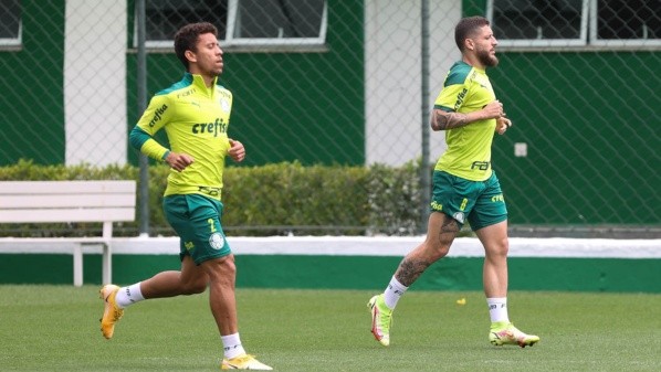 Marcos Rocha e Zé Rafael seguem cronograma de recuperação (Cesar Greco/Palmeiras)