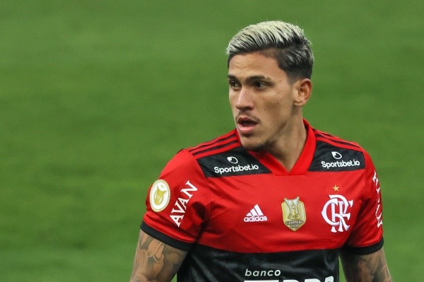 Foto: Marcello Zambrana/AGIF – Pedro amarga a reserva de Gabigol no Flamengo e recebeu proposta do Palmeiras