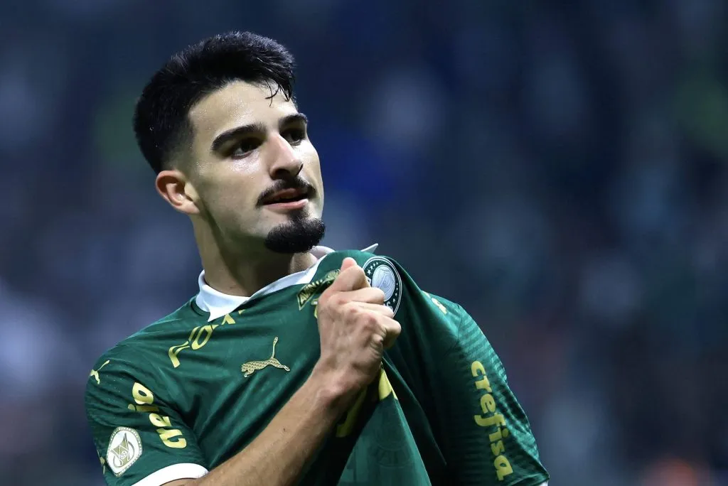 Flaco López vive jejum de gols no Palmeiras. Foto: César Greco-Palmeiras