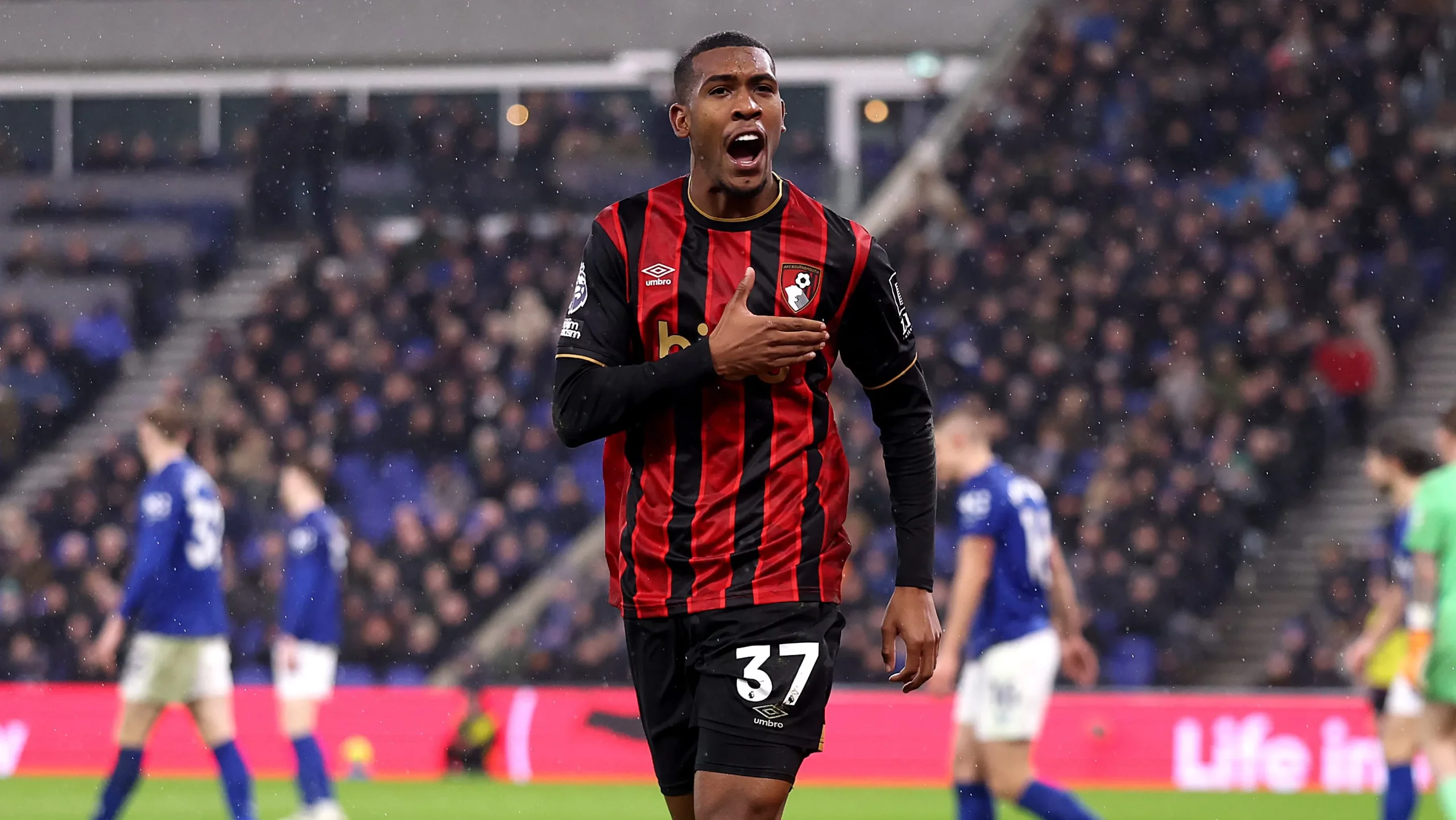Rayan pelo Bournemouth. (Photo by Carl Recine/Getty Images)