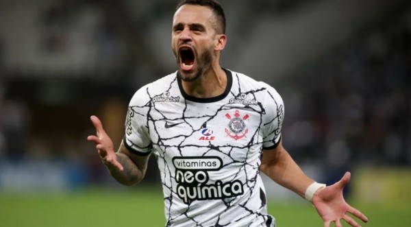 Foto: Rodrigo Coca/Ag. Corinthians – Renato Augusto foi desfalque no jogo de ida contra o Boca, mas estará em campo na La Bombonera