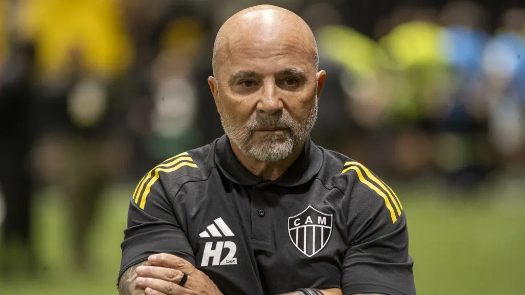 Sampaoli é o técnico do Atlético-MG. Foto: Fernando Moreno/AGIF