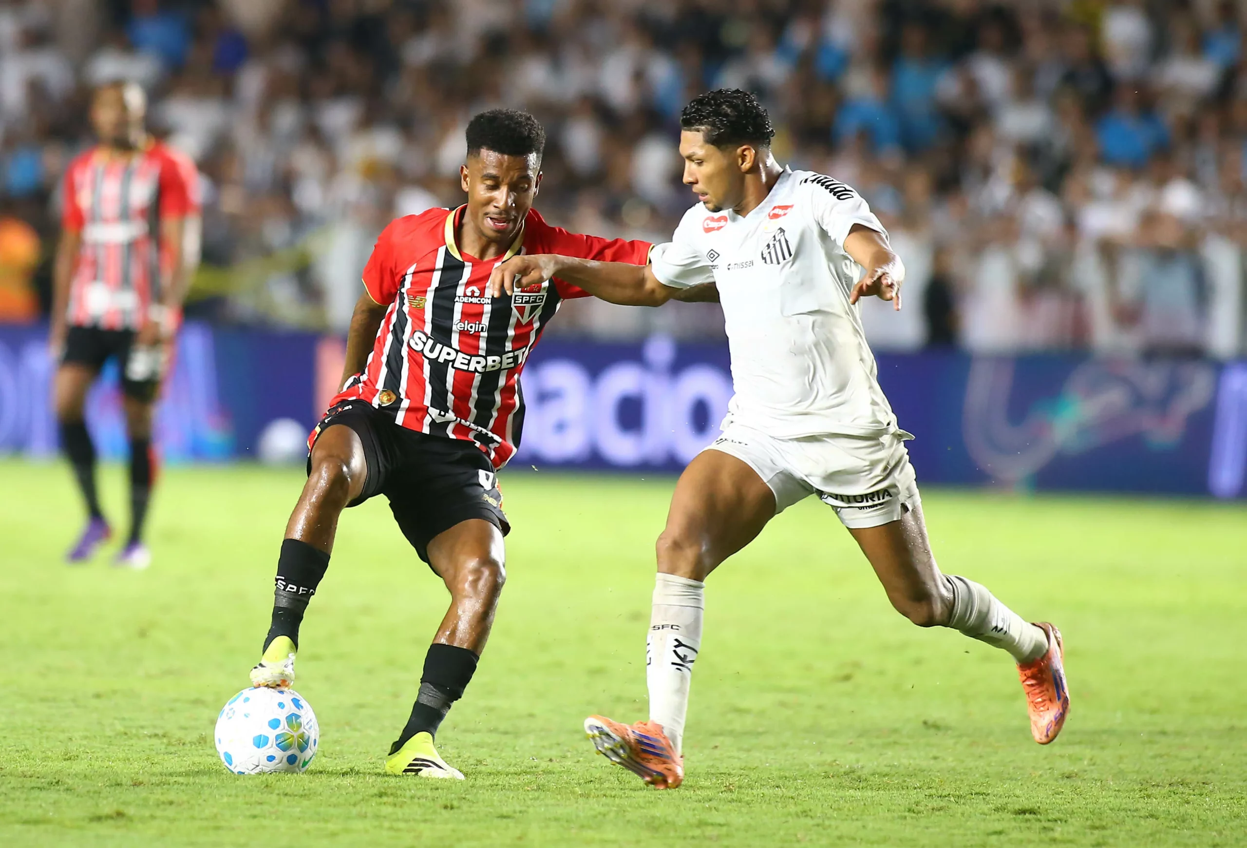 Santos vem de empate com o São Paulo no Brasileirão. Foto: Mauricio De Souza/AGIF