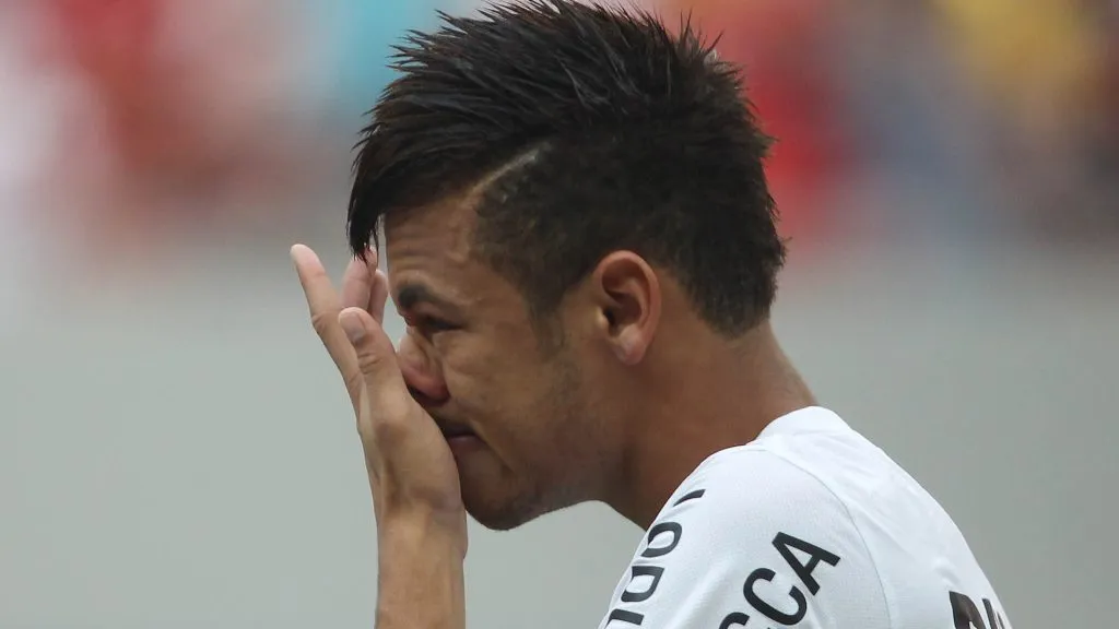 Neymar, do Santos
