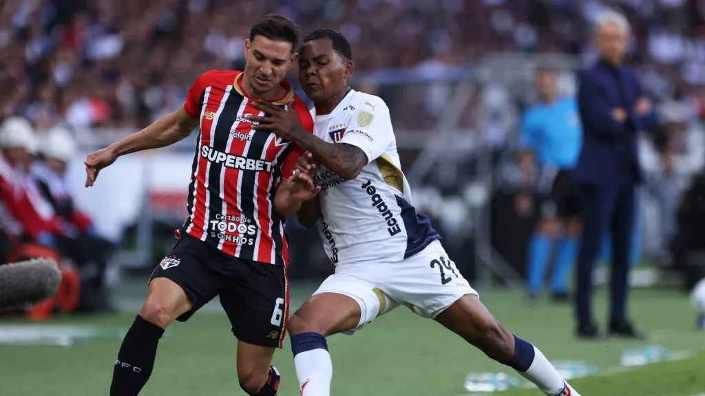 LDU x São Paulo - Foto: Franklin Jacome/Getty Images.