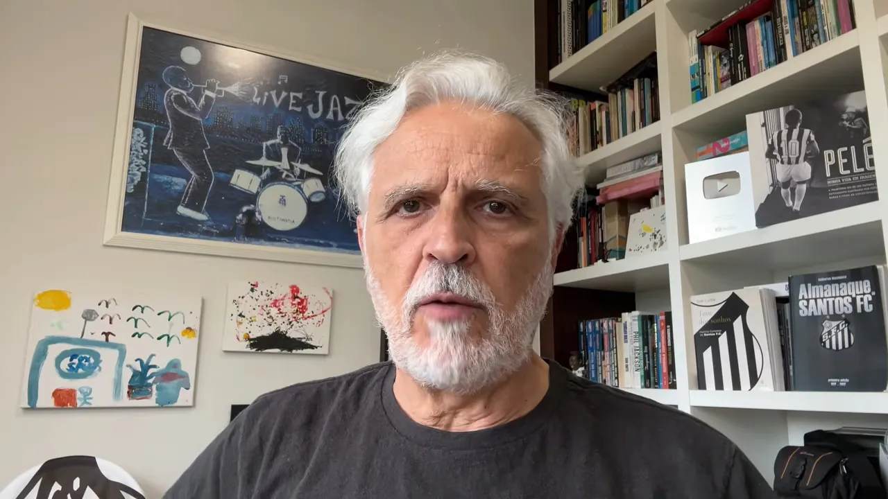 Sormani informou uma tentativa de troca do Santos com o Racing – Foto: Reprodução/YouTube