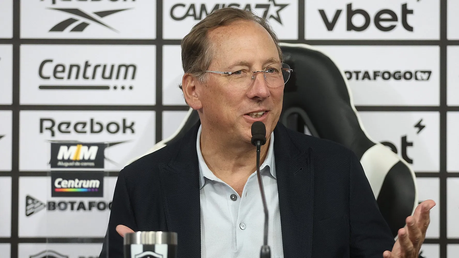 John Textor - Foto: Vitor Silva/Botafogo
