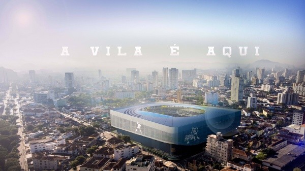 Foto: Divulgação – Vila Belmiro terá capacidade para mais de 30 mil pessoas