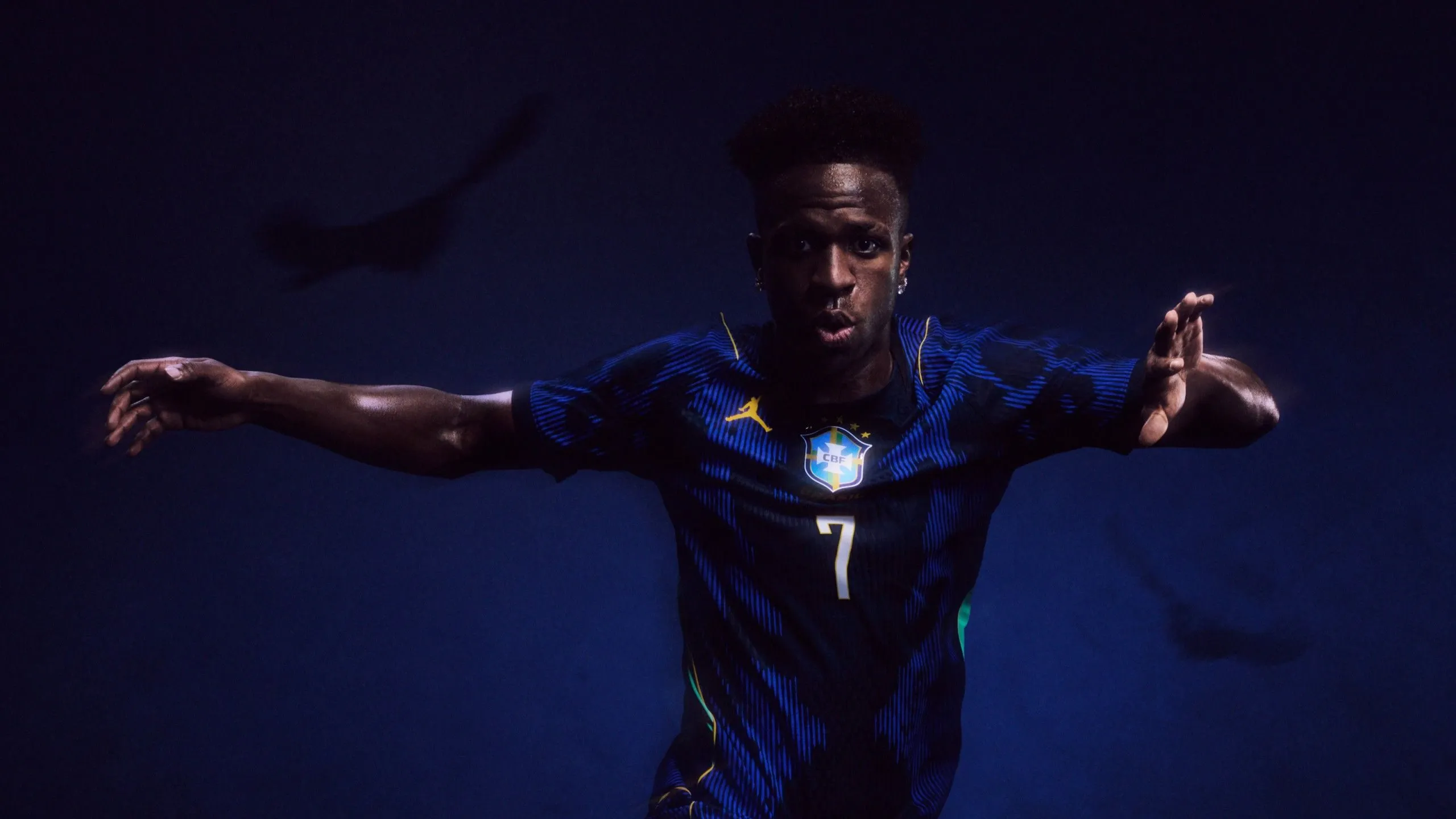 CBF e Jordan Brand lançam segundo uniforme da Seleção, em parceria história enraizada na grandeza Foto: Divulgação/Jordan/Nike