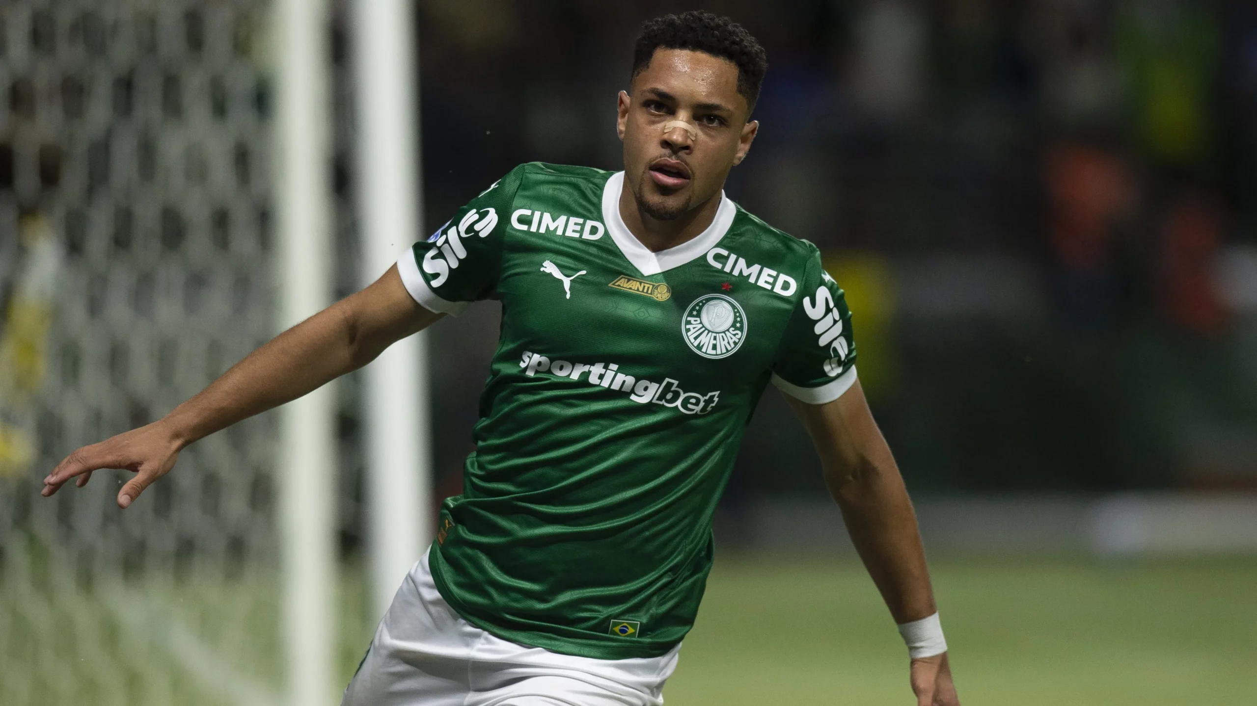 Vitor Roque será julgado por STJD na próxima segunda-feira e pode ser novo problema a Abel Ferreira – Foto: Anderson Romao/AGIF