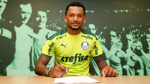 (Foto: Fabio Menotti/Palmeiras) Jailson é o novo refoço do Palmeiras