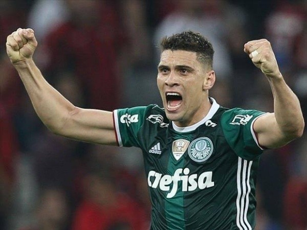 Foto: César Greco – Moisés está em reta final de contrato na China e Palmeiras pode ver “Profeta” no Santos