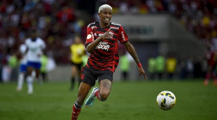 Foto: Marcelo Cortes/Flamengo - André espera mais chances em 2023.