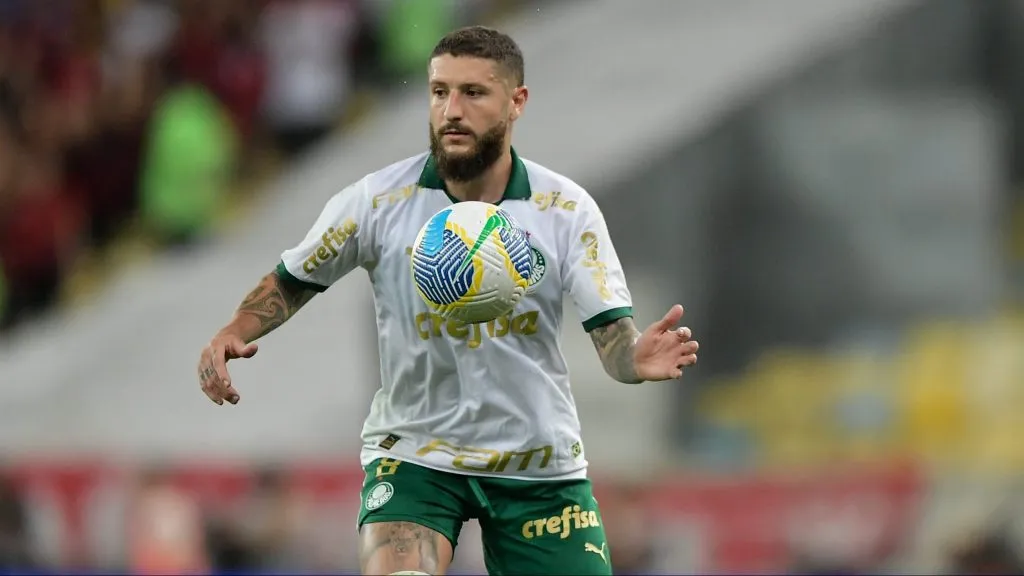 Zé Rafael está de saída do Palmeiras para o Santos – Foto: Thiago Ribeiro/AGIF