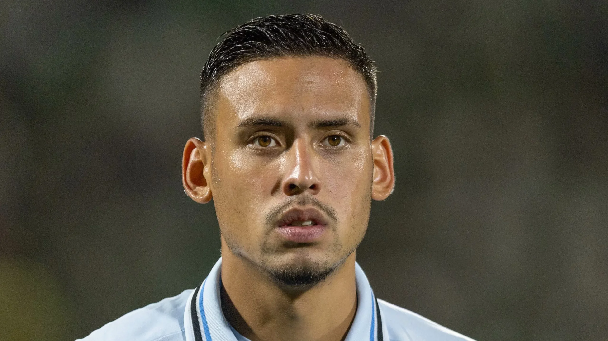 Noriega jogador do Gremio durante partida contra o Chapecoense no estadio Arena Conda pelo campeonato [COMPETICAO]. Foto: Liamara Polli/AGIF