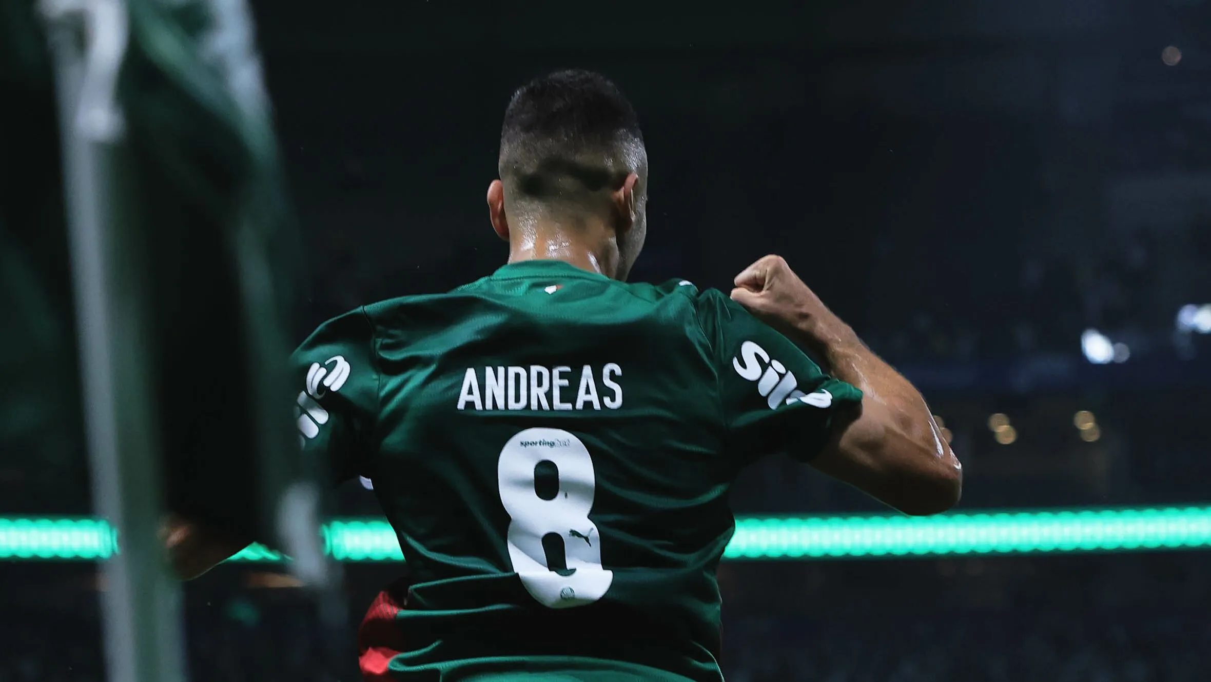 Andreas Pereira é destaque do Verdão na temporada. Foto: Ettore Chiereguini/AGIF