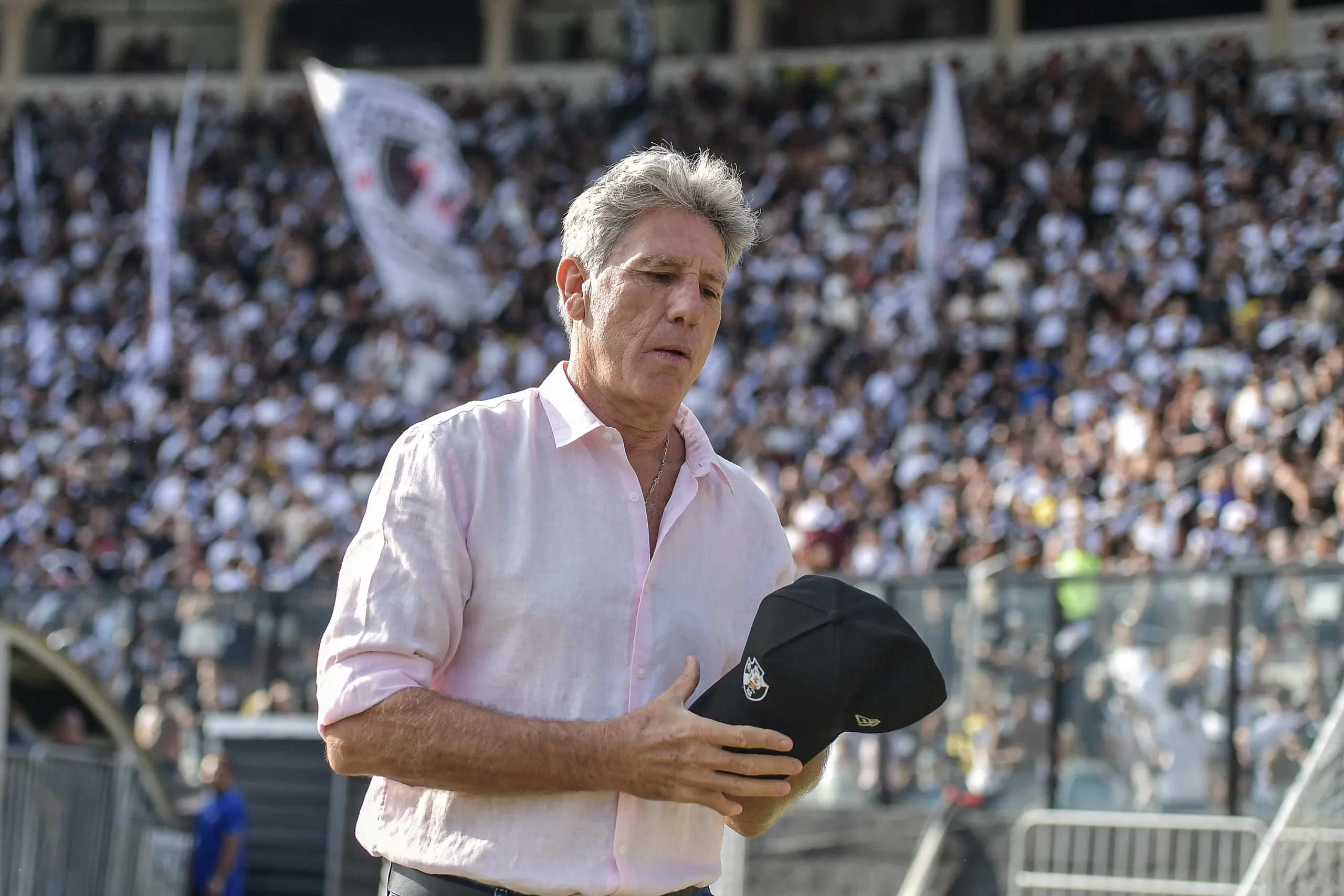 Renato ainda não perdeu no retorno  ao Vasco. Foto: Thiago Ribeiro/AGIF