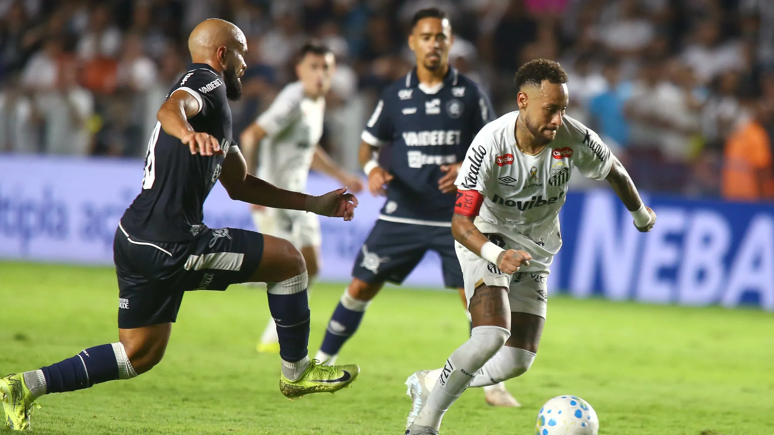 Neymar foi titular diante do Remo - Foto: Mauricio De Souza/AGIF.