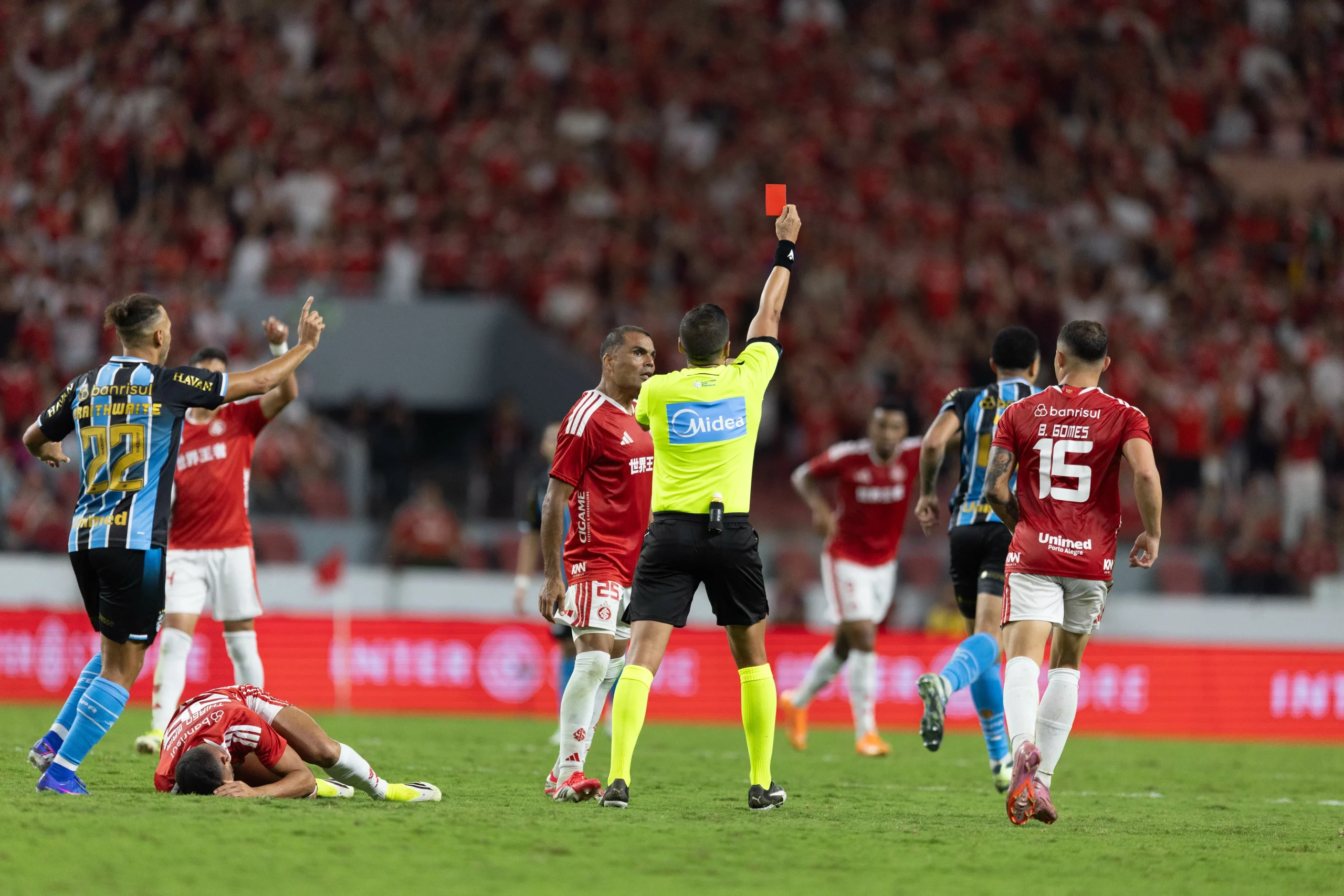 Inter ficou no 0 a 0 diante do Imortal na rodada passada. Foto: Liamara Polli/AGIF