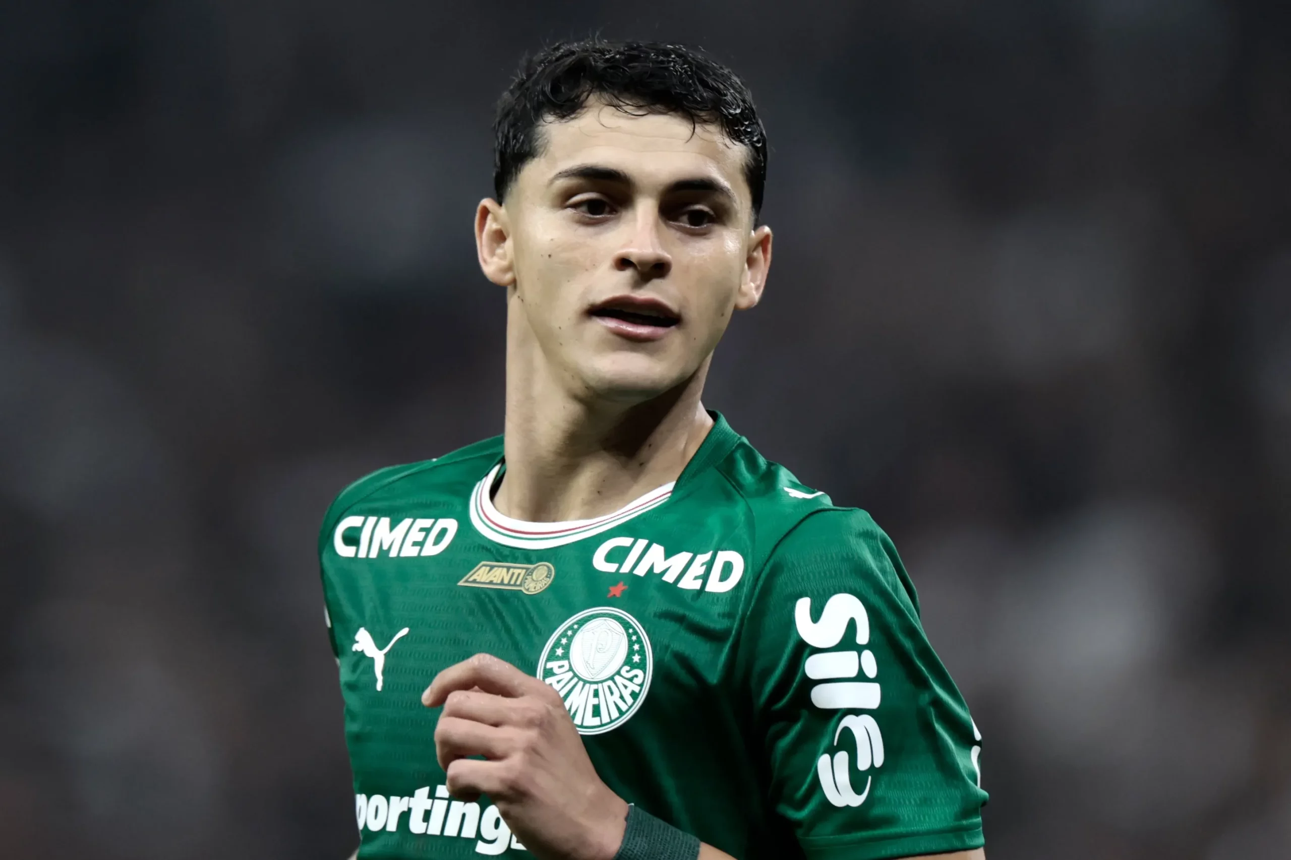 Sosa jogador do Palmeiras durante partida pela Copa do Brasil – Foto: Marcello Zambrana/AGIF