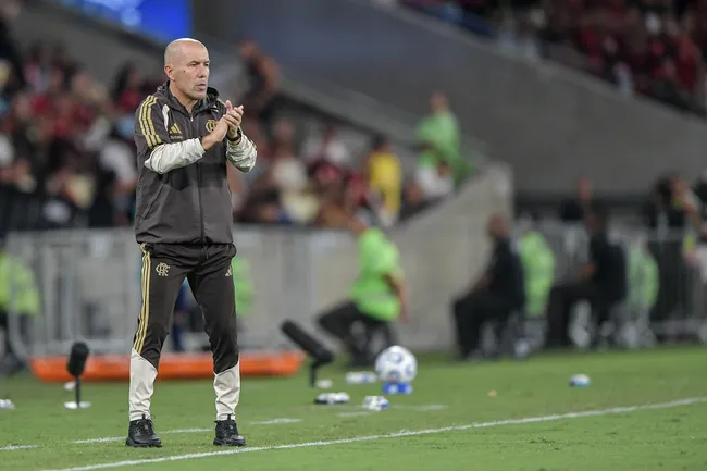 Leonardo Jardim técnico do Flamengo. Foto: Thiago Ribeiro/AGIF