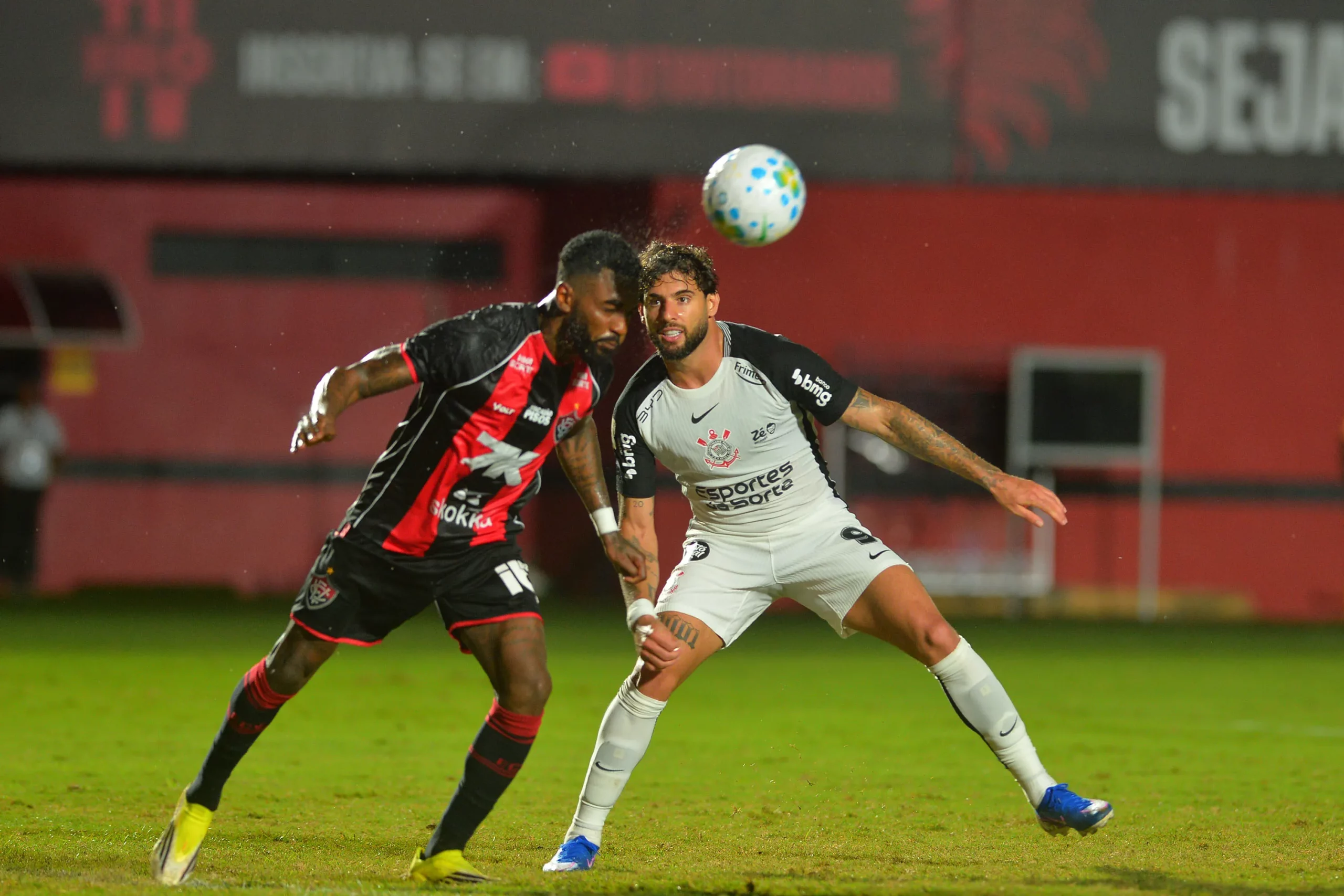 BA – SALVADOR – 18/04/2026 – BRASILEIRO A 2026, VITORIA X CORINTHIANS – Yuri Alberto jogador do Corinthians durante partida contra o Vitoria no estadio Barradao pelo campeonato Brasileiro A 2026. Foto: Walmir Cirne/AGIF