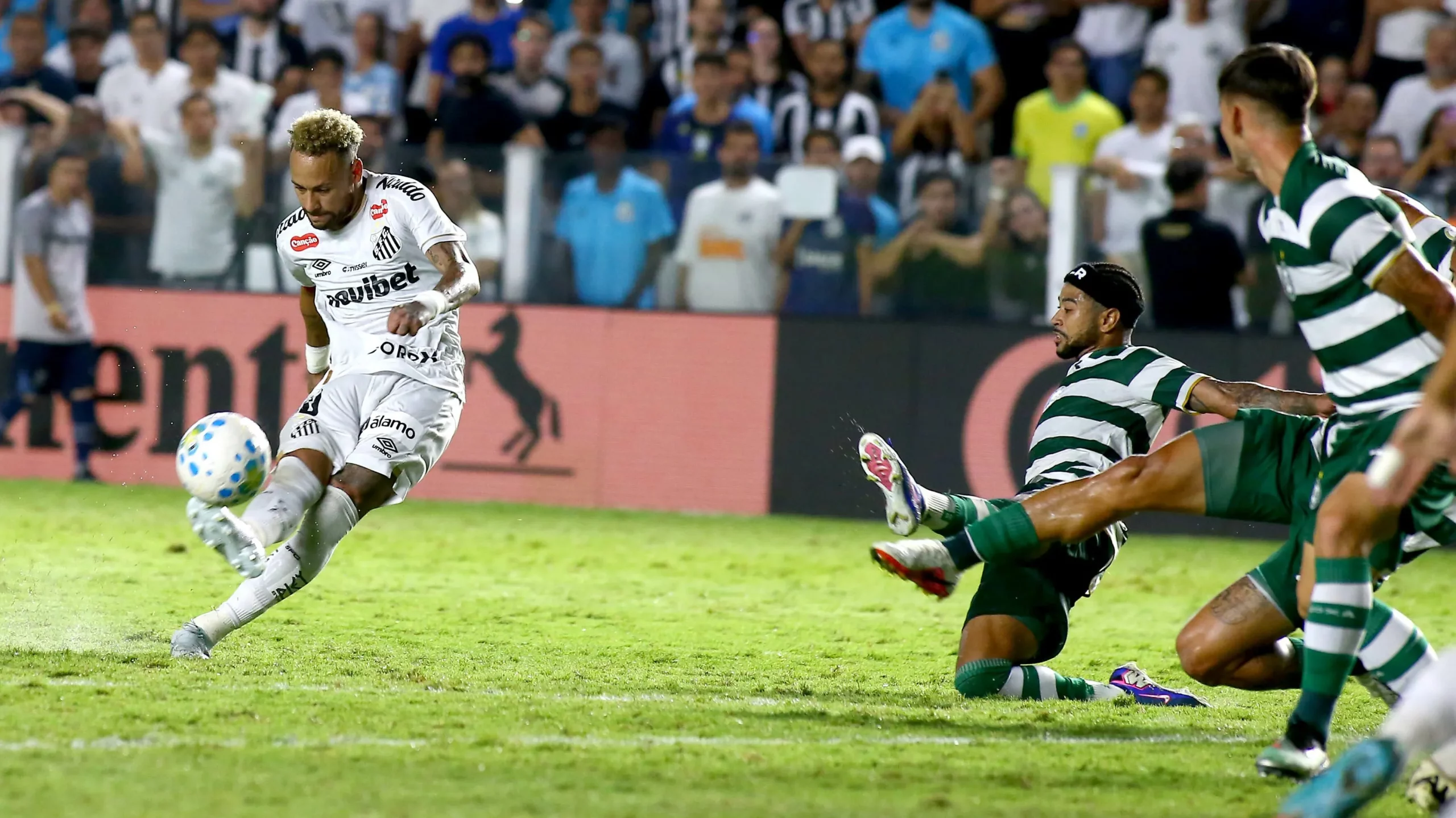 Santos x Coritiba - Foto: Mauricio De Souza/AGIF.