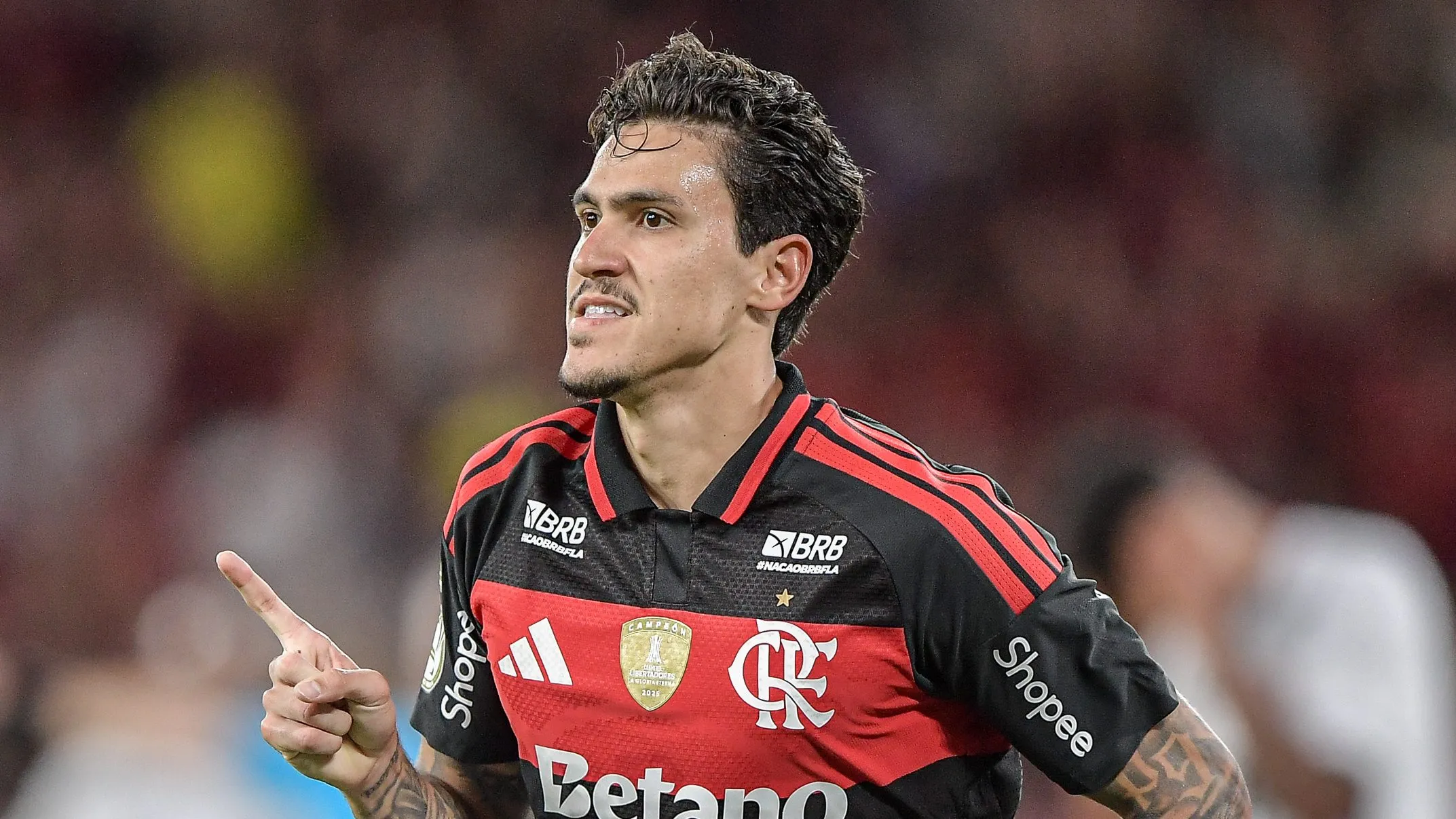 Pedro vive grande fase no Flamengo. Foto: Thiago Ribeiro/AGIF