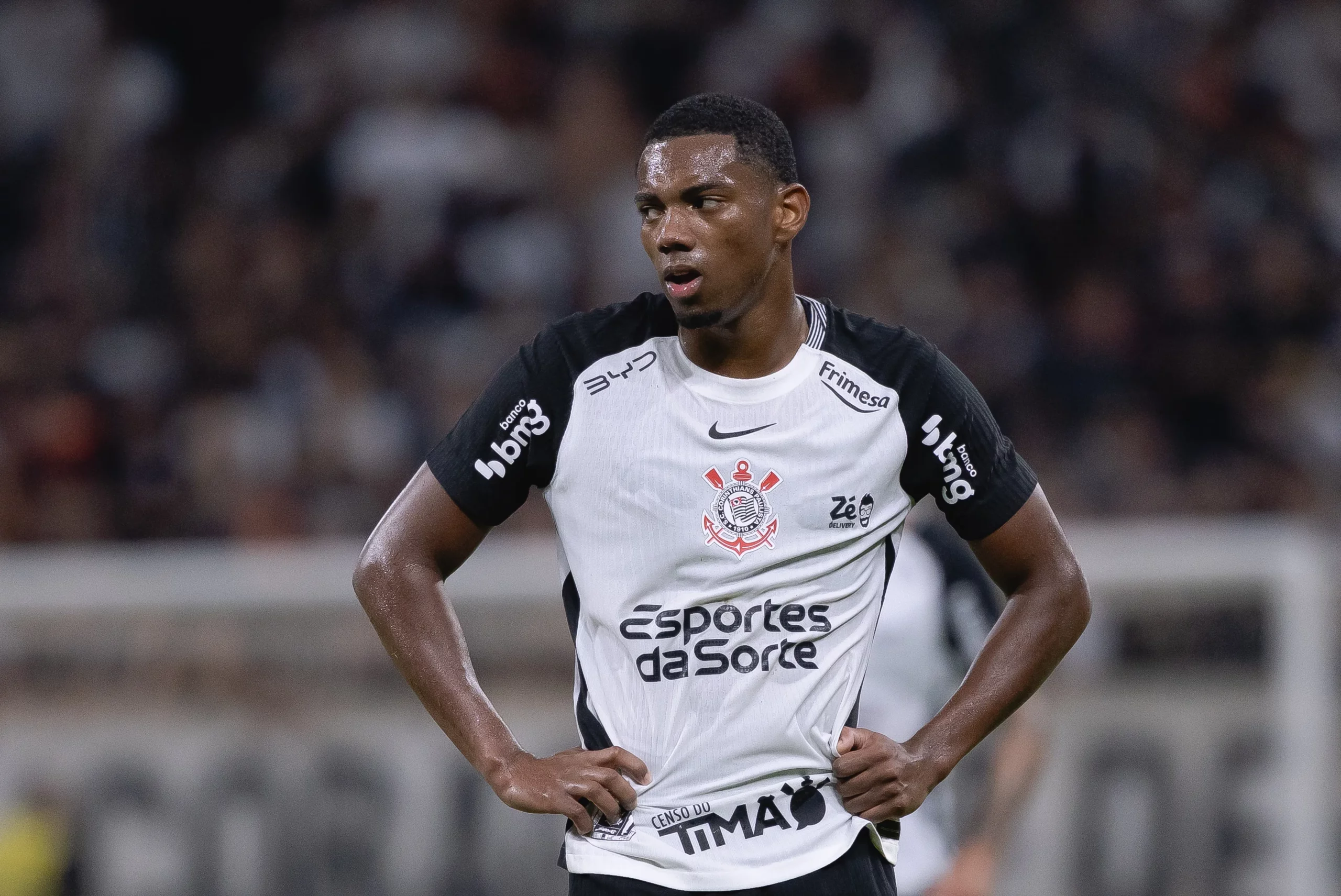 André também não joga diante do Barra. Foto: Ettore Chiereguini/AGIF