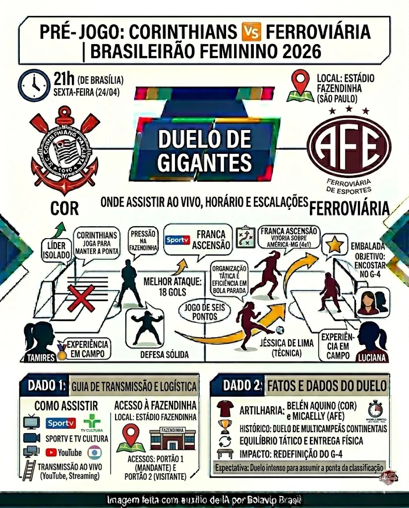 Infográfico gerado pelo Gemini AI/Bolavip Brasil