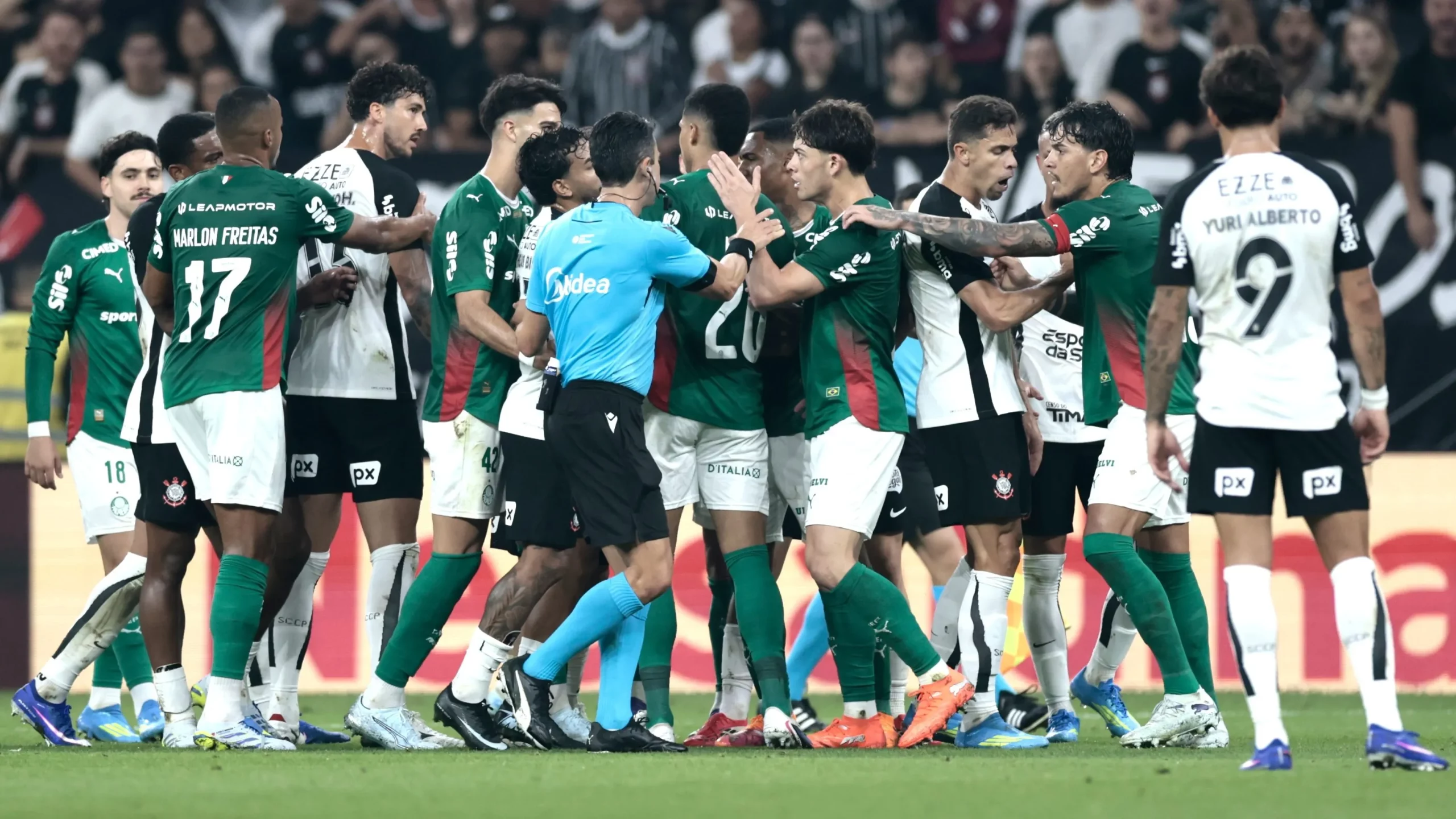 Corinthians x Palmeiras - Foto: Marcello Zambrana/AGIF.