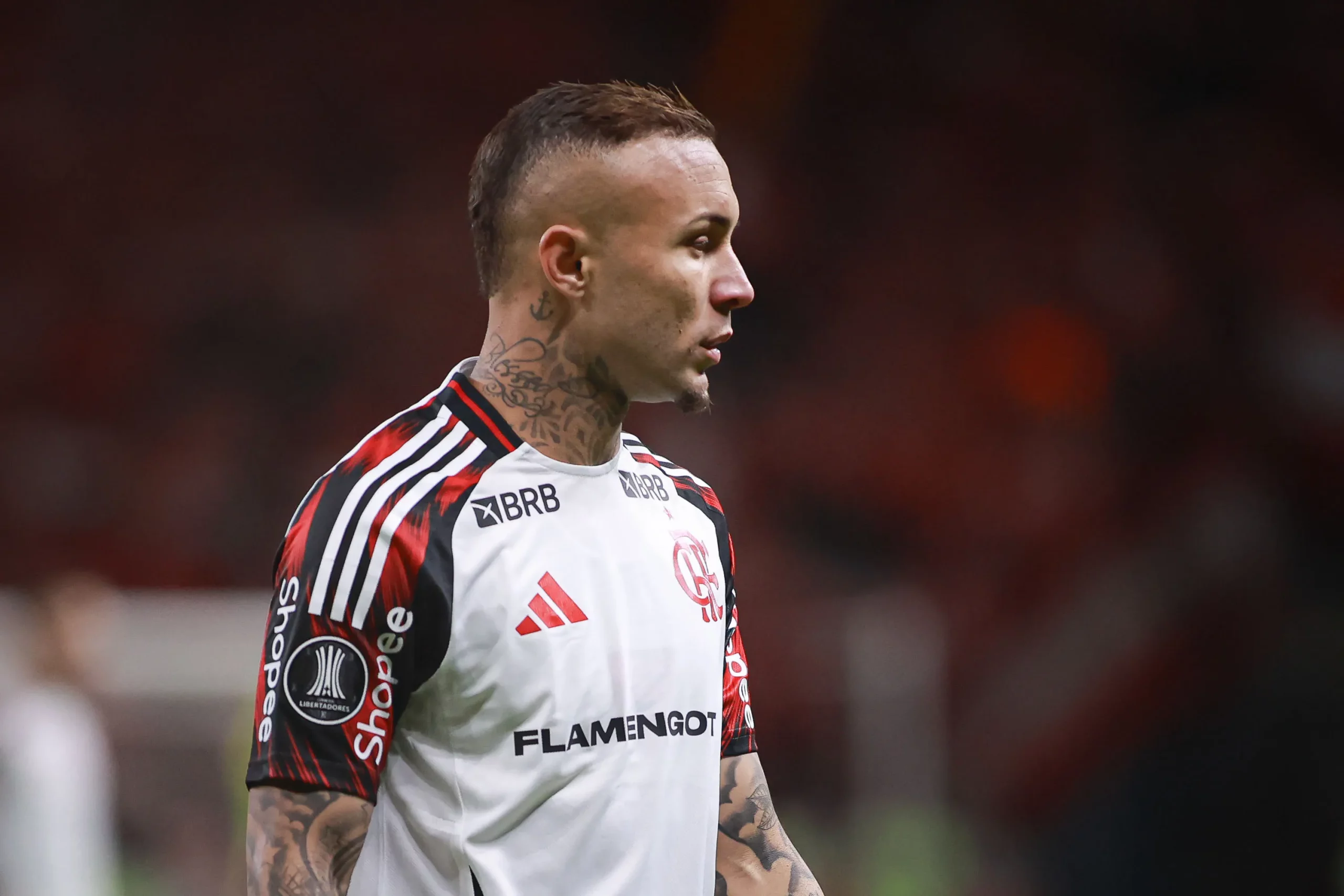 Cebolinha segue vinculado ao Flamengo. Foto: Maxi Franzoi/AGIF