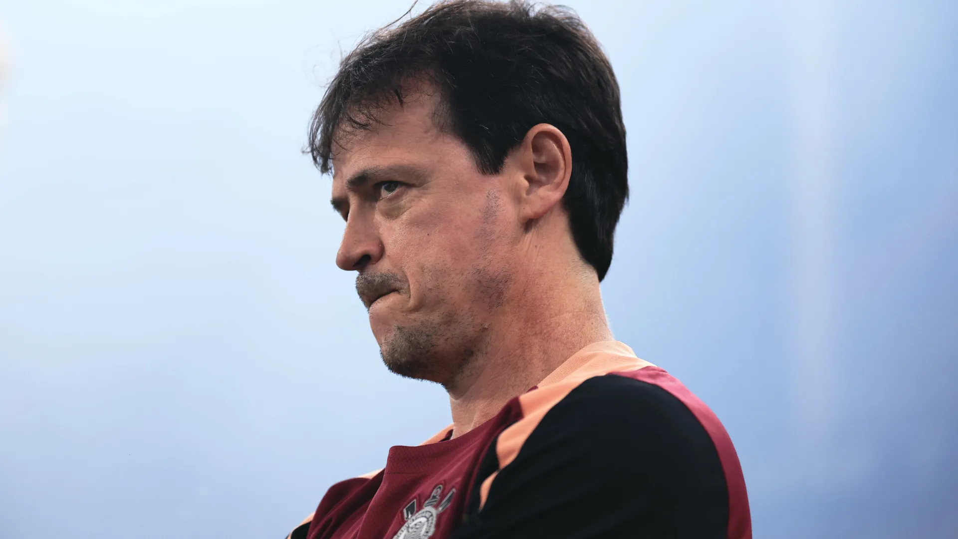 Fernando Diniz no Corinthians – Foto: Ettore Chiereguini/AGIF