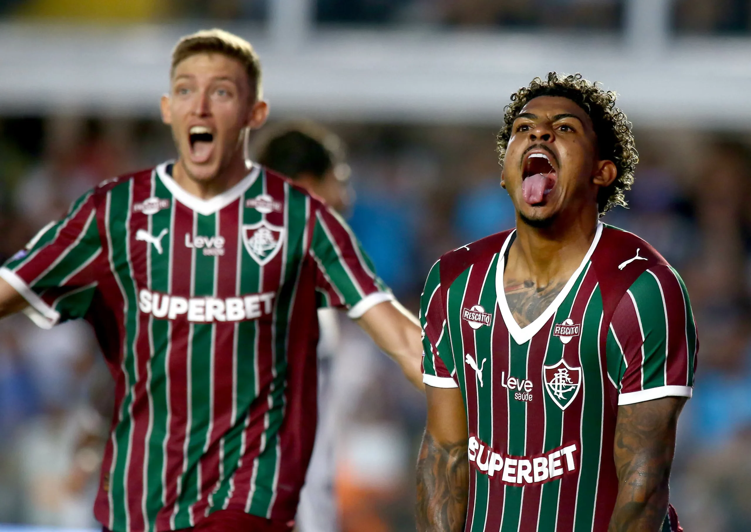 Fluminense vem de vitória sobre o Santos, na Vila Belmiro. Foto: Mauricio De Souza/AGIF
