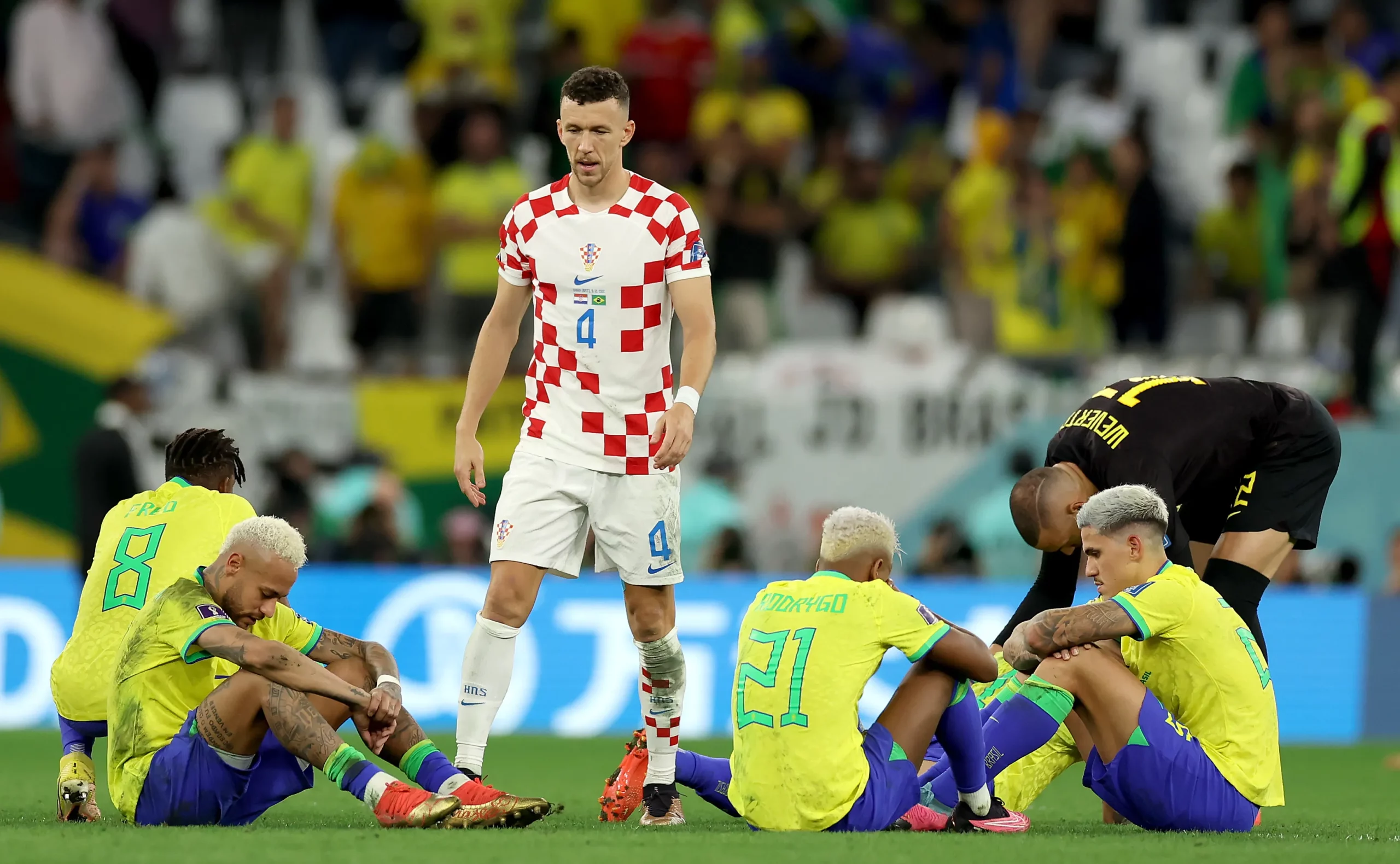Brasil x Croácia pela Copa do Mundo de 2022. (Photo by Lars Baron/Getty Images)