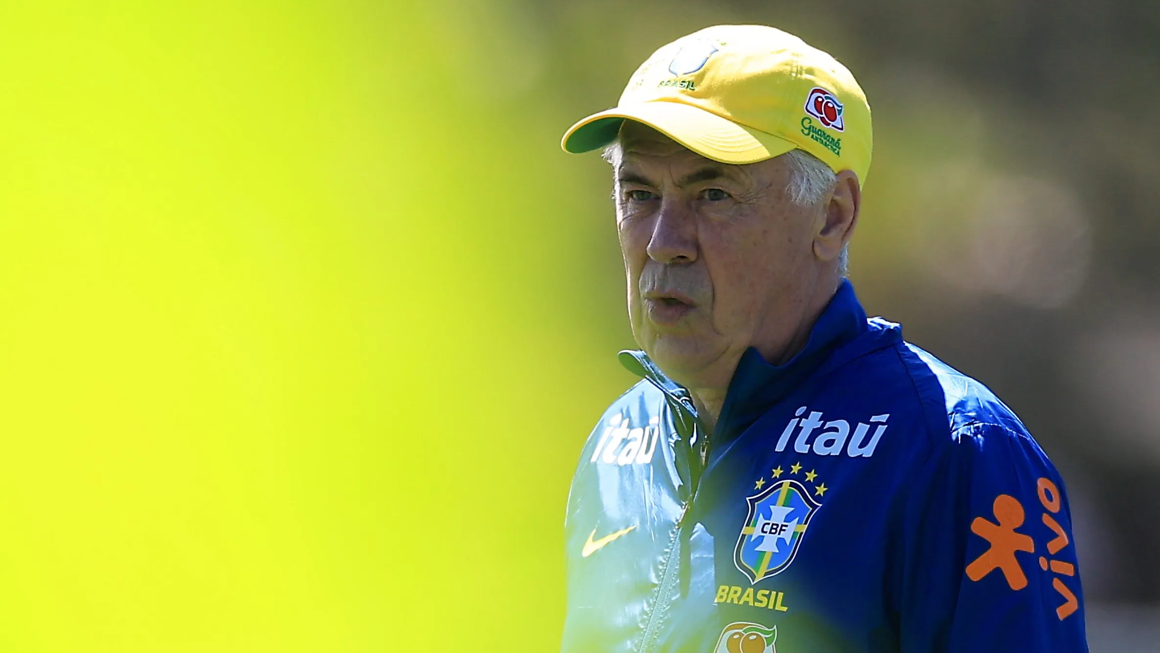 Carlo Ancelotti, técnico da Seleção Brasileira. (Photo by Buda Mendes/Getty Images)